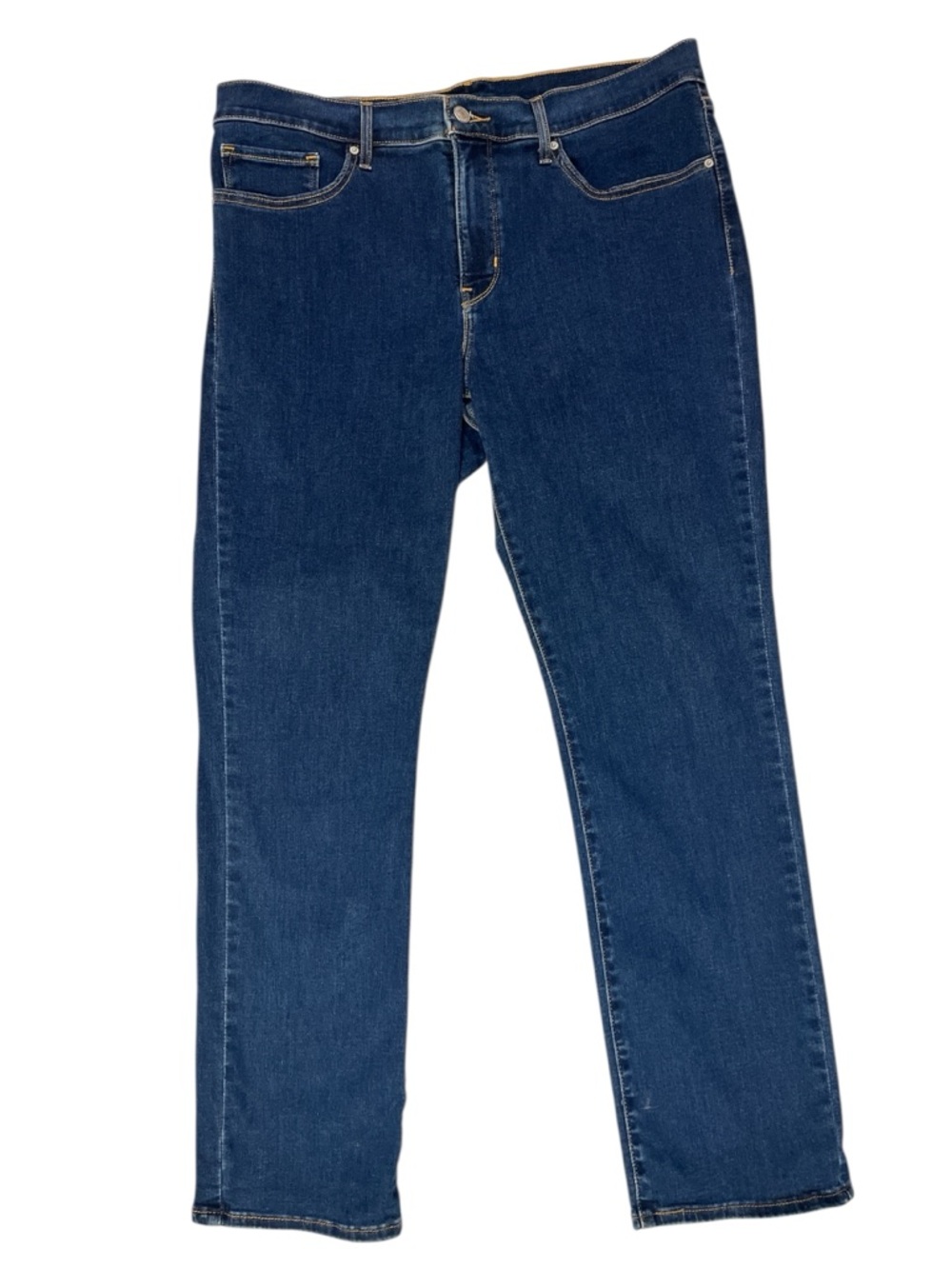 Women’s 314 Levi’s shaping straight jeans in dark blue wash
